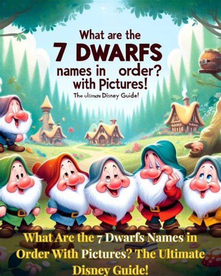 Discovering the Enchantment Behind the 7 Dwarfs Names