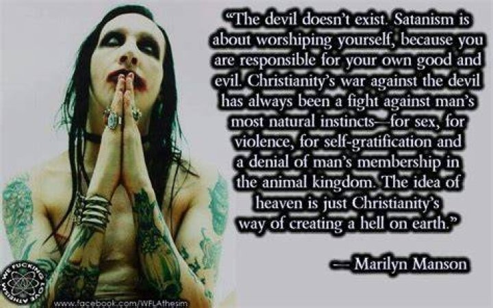 Unveiling the Truth: Is Marilyn Manson a Satanist?